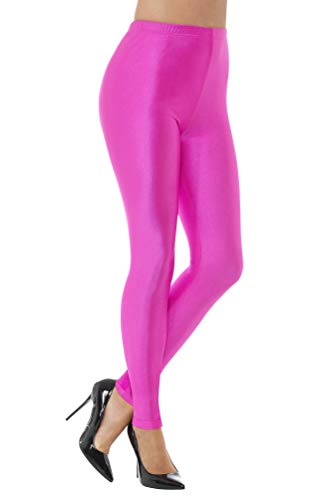 Acheter Smiffys 48110L Déguisement Femme, Legging Élasthanne Disco Années 80 L Neon Pink chez AMAZON.FR