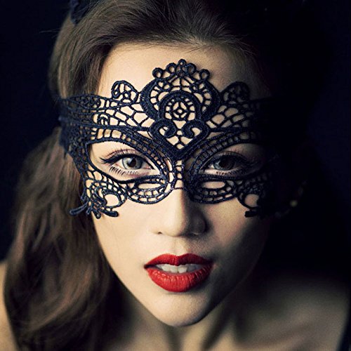 Acheter YPSelected Dentelle pour femme masque vénitien sexy Masque Carnaval masque visage masque visage (#1 Black) chez AMAZON.FR
