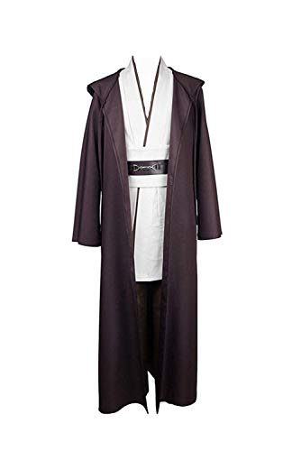Acheter Star Wars Kenobi Jedi TUNIC Hooded Robe Costume Cosplay european adult Male Size chez AMAZON.FR