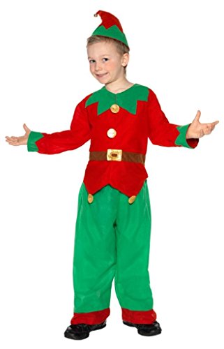 Acheter Déguisement elfe garçon Noël - 3 à 5 ans chez AMAZON.FR