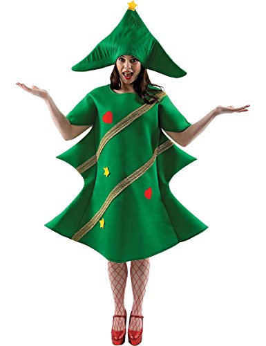 Acheter Déguisement Adulte Costume Noël Femme Sapin Arbre de Noël chez AMAZON.FR