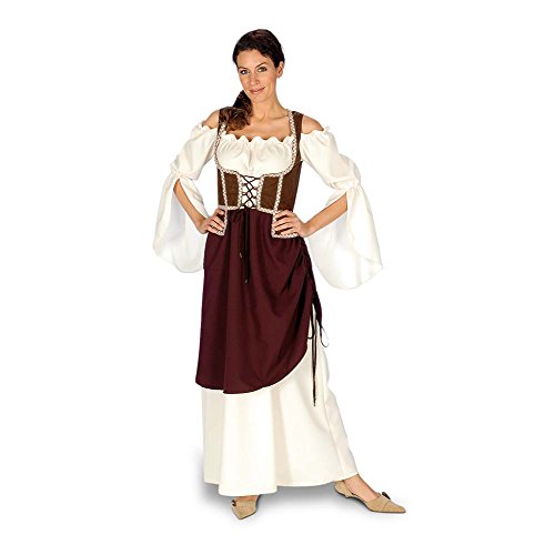 Acheter Moyen-Âge - Paysanne Costume Médiéval - Déguisement Femme - 40/42 chez AMAZON.FR