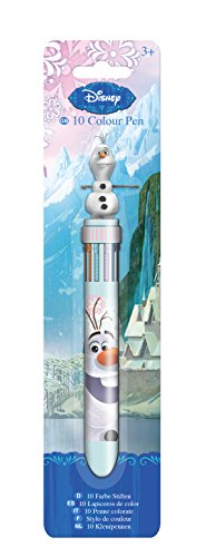 Acheter Stylos Disney La Reine Des Neiges - 10 couleurs - Motif Olaf - Parfait pour la rentrée scolaire chez AMAZON.FR