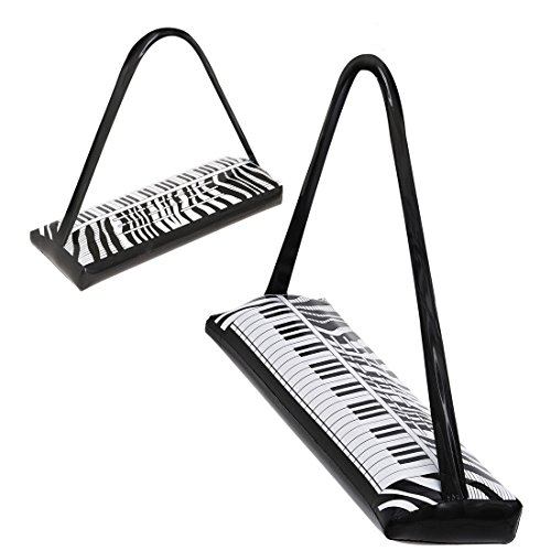 Acheter Piano gonflable faux clavier avec ceinture 57 cm Keyboard à gonfler Rockstar années 80 e-piano instrument groupe de musique soirée à thème instrument gonflable carnaval déguisement accessoires chez AMAZON.FR