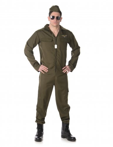 Acheter Déguisement pilote de chasse homme Taille M chez AMAZON.FR