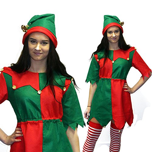 Acheter Lutin de jouets de Noël pour femmes Costume chez AMAZON.FR