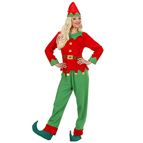 Acheter Widmann Costume adulte Femme Elfe du Père Noël chez AMAZON.FR