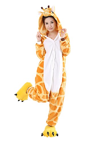 Acheter Très Chic Mailanda Unisexe Pikachu Kigurumi Cosplay Combinaison Pyjama ou Déguisement (Pikachu) (S, Girafe) chez AMAZON.FR