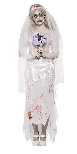 Acheter Smiffys Costume de mariée zombie jusqu'à ce que la mort nous sépare, avec robe, voile & chez AMAZON.FR